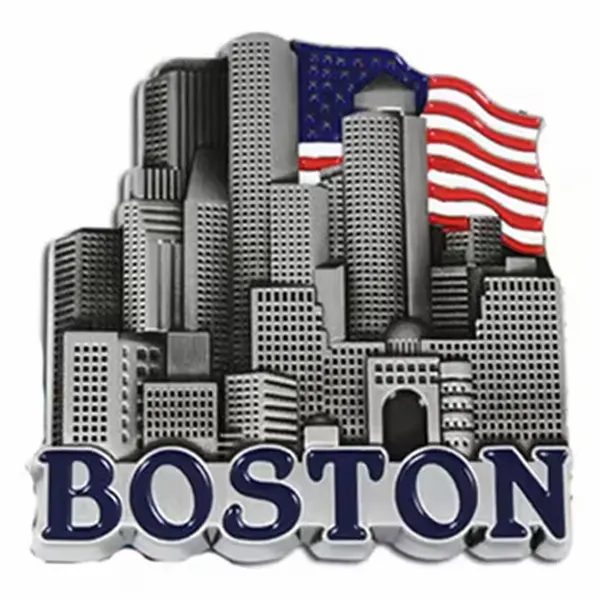 3D Metal Magnet - Custom Stickers Now