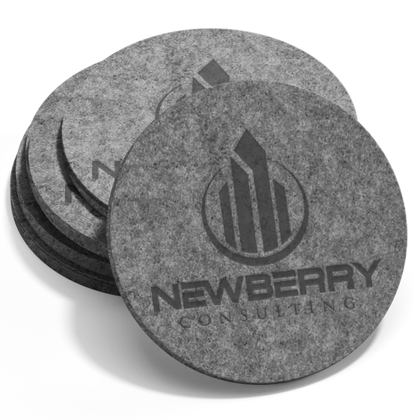 Absorbent Felt Coaster