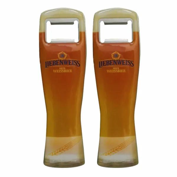High Glass Shape Bottle Opener - Custom Stickers Now