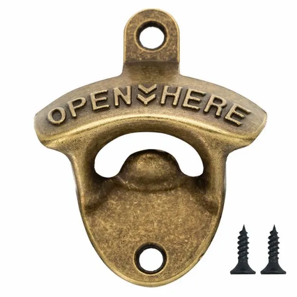 Brass Bottle Opener - Custom Stickers Now