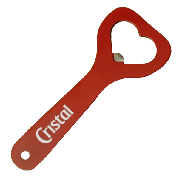 Heart-Shaped Bottle Opener - Custom Stickers Now