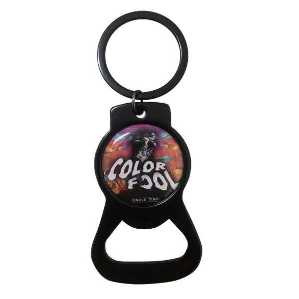 Black Alloy Bottle Opener - Custom Stickers Now