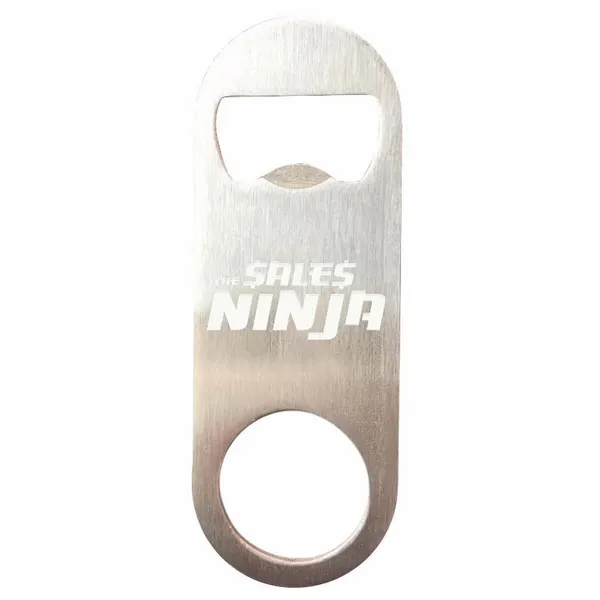 Portable Flat Bottle Opener - Custom Stickers Now