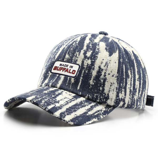 Marble Style Cotton Cap - Custom Stickers Now