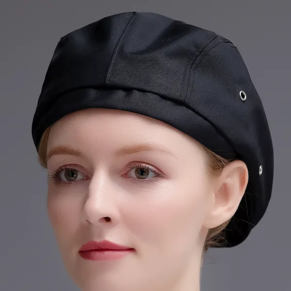 Unisex Chef Beret Polyester Hat - Custom Stickers Now
