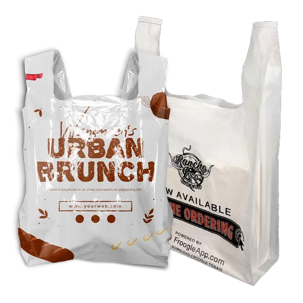 Eco-friendly Plastic To Go Bag - Custom Stickers Now