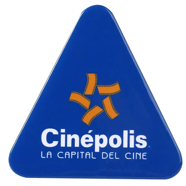 Triangle Button - Custom Stickers Now