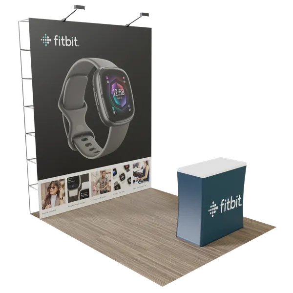 Custom Pop Up Trade Show Display 8' x 8' (ft) - Custom Stickers Now