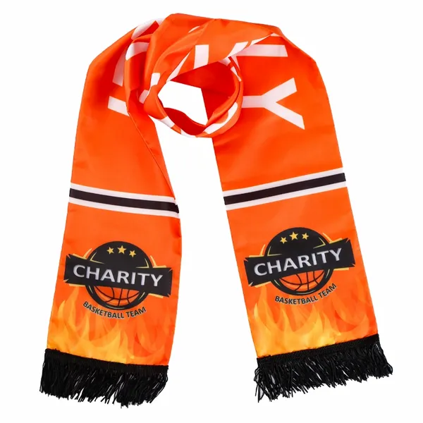 Soccer Fan Scarf - Custom Stickers Now