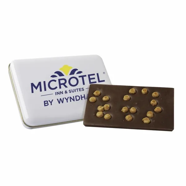 Milk Chocolate & Caramel Bit Bark - Custom Stickers Now