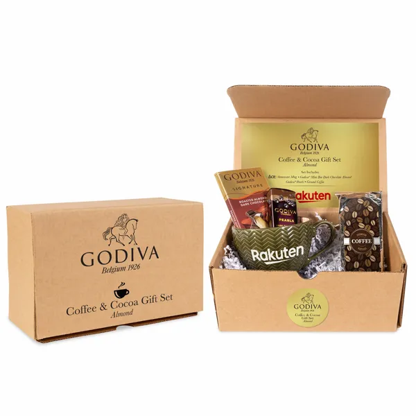 Godiva Coffee and Cocoa Gift Set - Almond - Custom Stickers Now