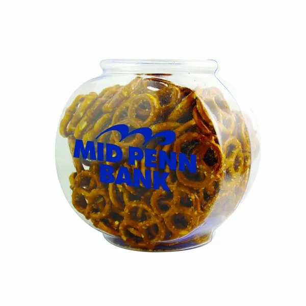 Fish Bowls - Salted Mini Pretzels - 940 - Custom Stickers Now
