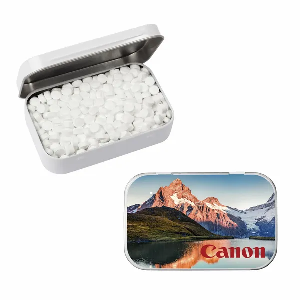Rectangular Tin - MicroMints® - Custom Stickers Now