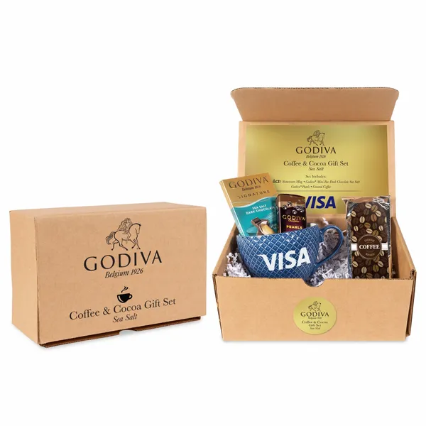 Godiva Coffee and Cocoa Gift Set -Sea Salt - Custom Stickers Now