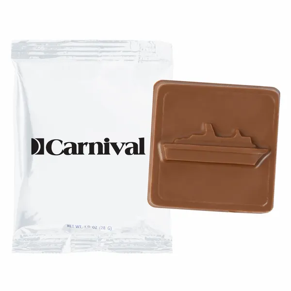 Wrapped Chocolate Squares - Custom Stickers Now