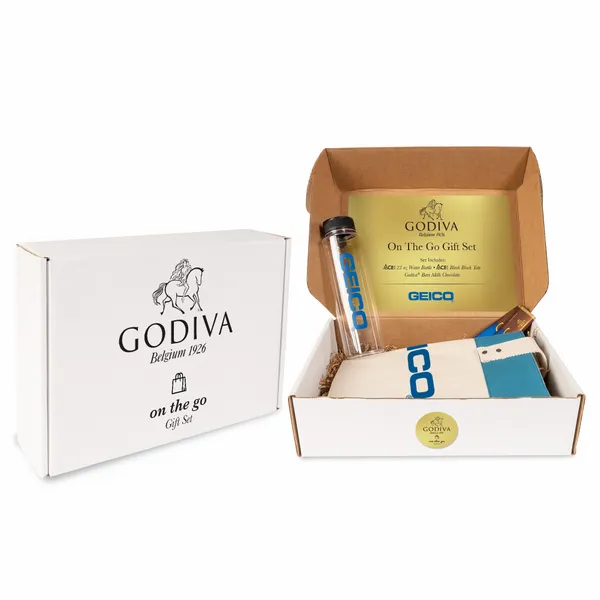 Godiva On The Go Gift Set - Custom Stickers Now