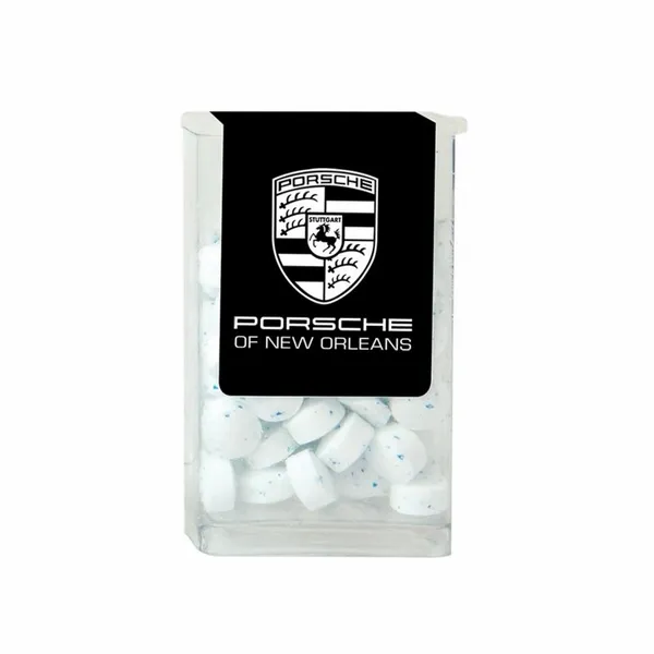 Mini Flip-Top Tube with MicroMints® - Custom Stickers Now