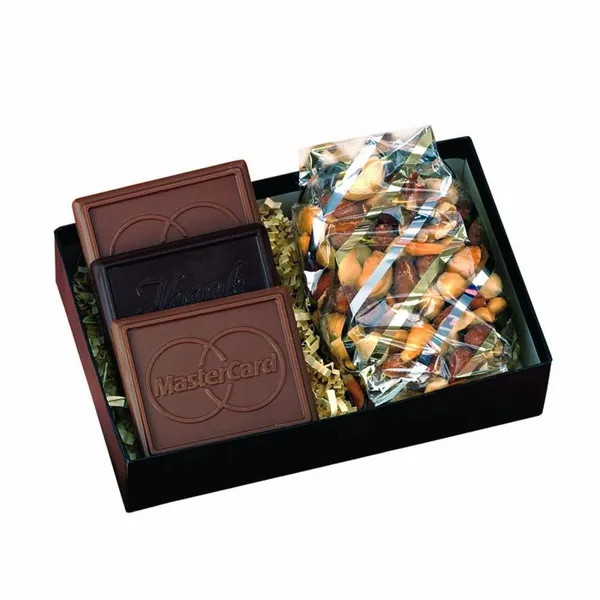 Cookie Gift Box with 3 Cookies and 1 Confection - Custom Stickers Now