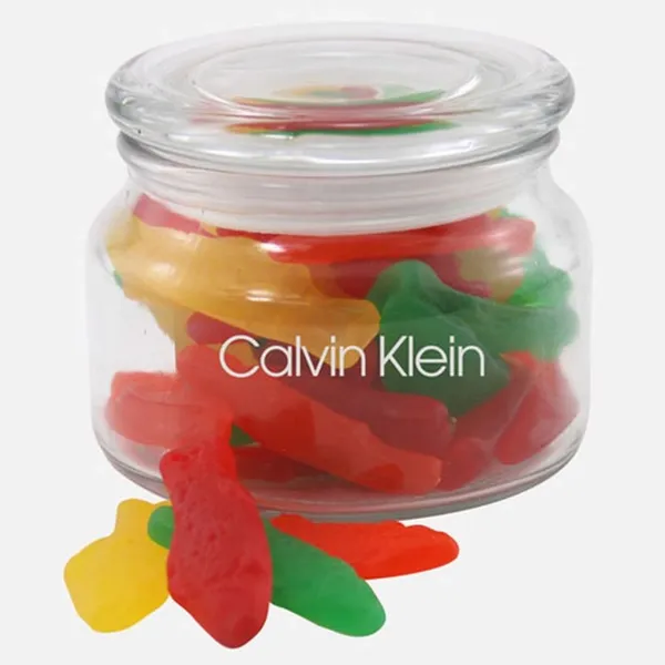 Jar with Swedish Fish - SG200 - Custom Stickers Now