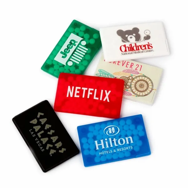 Rectangle Mint Card - Custom Stickers Now