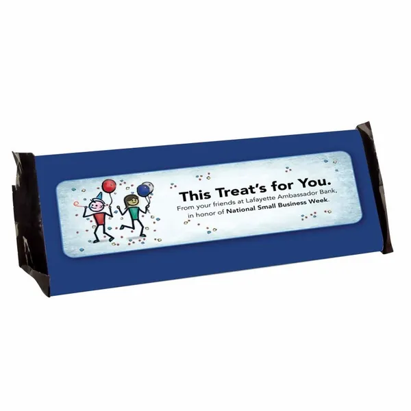 Overwrapped Hershey Bar - Custom Stickers Now
