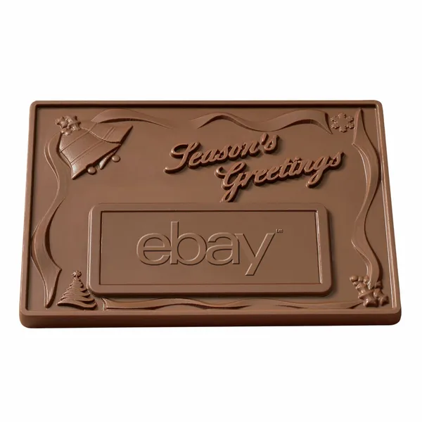 Custom Chocolate Presentation Bar (1 lbs.) - Custom Stickers Now