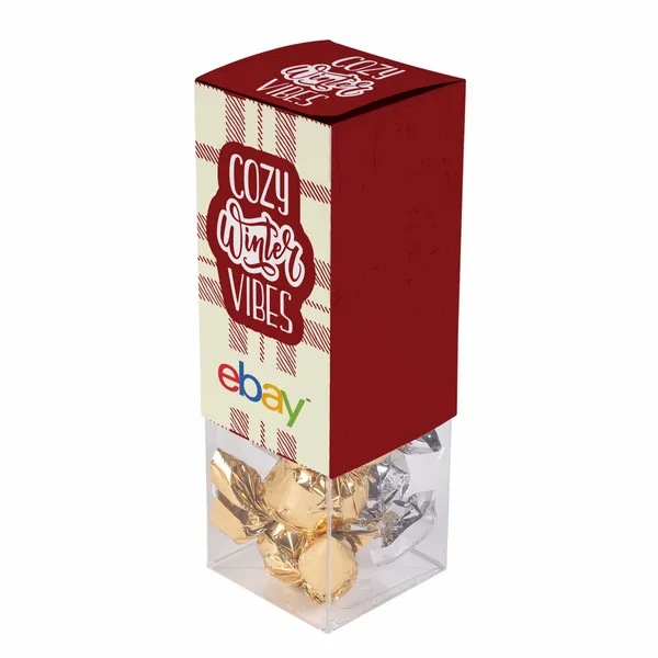 Chocolate Truffle Tower - 10pc - Custom Stickers Now