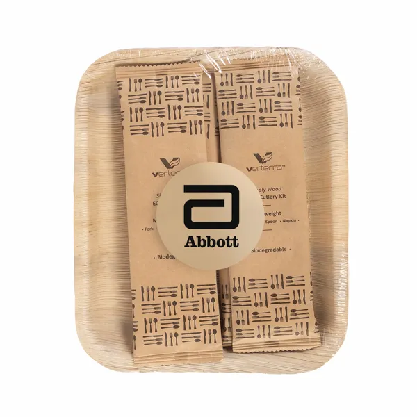 Verterra Plate/Utensil Dinnerware Set - Custom Stickers Now