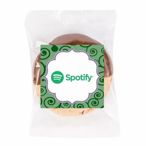 Fresh Beginnings Individually Wrapped Dipped Chocolate Chip Cookie - Custom Stickers Now