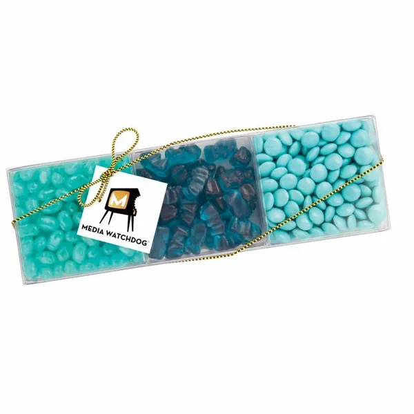 3 Way Square Acetate with Candy By Color - Custom Stickers Now