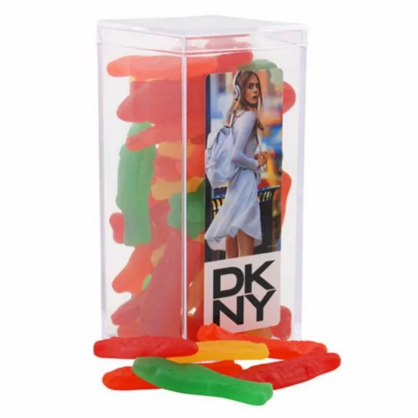 Acrylic Box with Swedish Fish - Medium - Custom Stickers Now