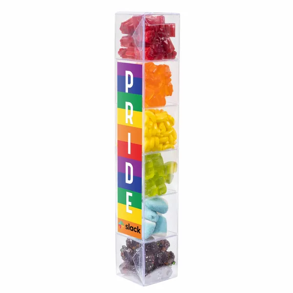 Pride Square Candy Tower - Custom Stickers Now