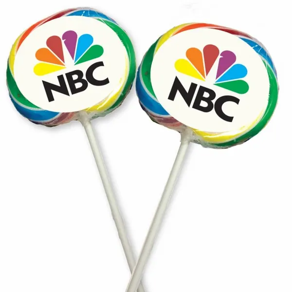 Rainbow Whirly Pop - Custom Stickers Now