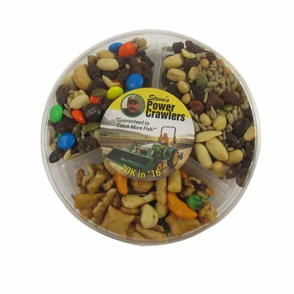 Small Shareable Acetate with Trail Mix - Custom Stickers Now