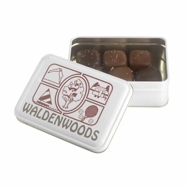 Keepsake Gift Tin - Sea Salt Caramel - Custom Stickers Now