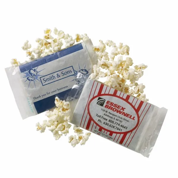 Personalized Popcorn - Custom Stickers Now