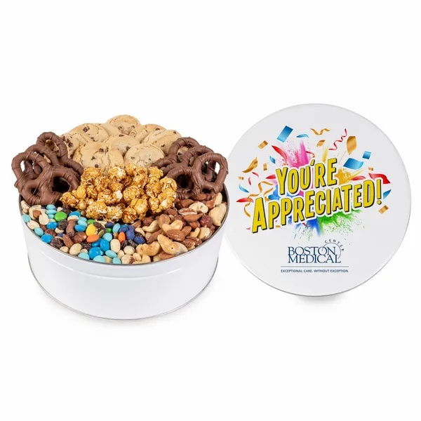 Fresh Beginnings Sweet & Salty Chocolate Explosion (Large) - Custom Stickers Now