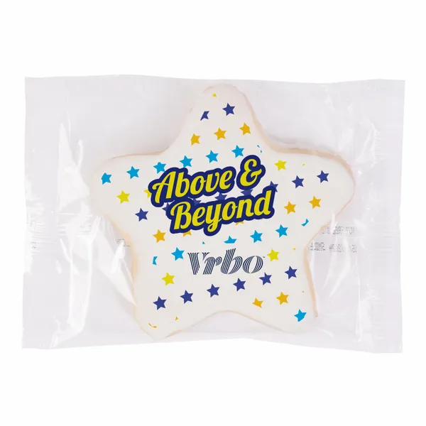 Full Color Custom Printed Cookie- Star - Custom Stickers Now