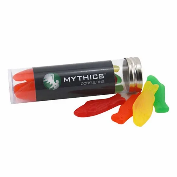 Tube with Swedish Fish - TRB650 - Custom Stickers Now