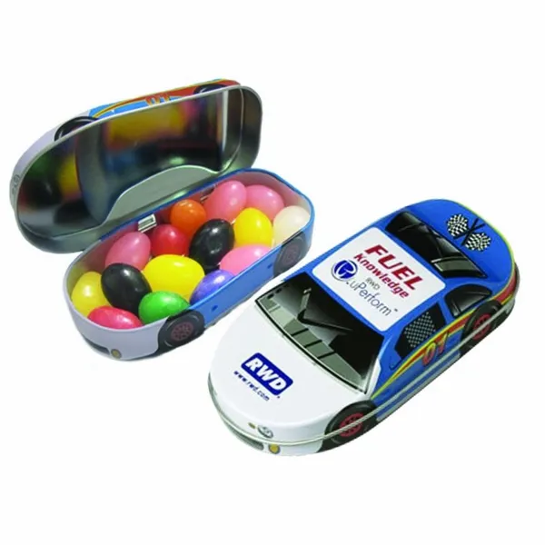 Race Car Tin-Jelly Beans - Custom Stickers Now