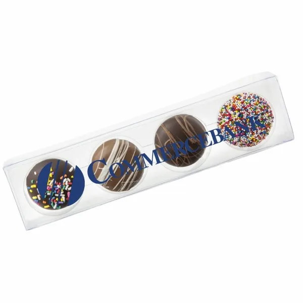 4 Piece Sandwich Cookie Acetate - Custom Stickers Now