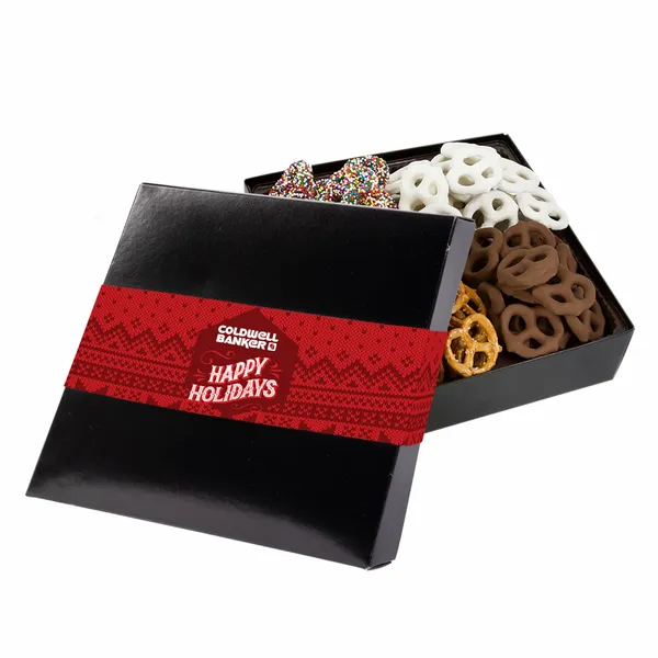 Assorted Mini Pretzels- Full color Band - Custom Stickers Now