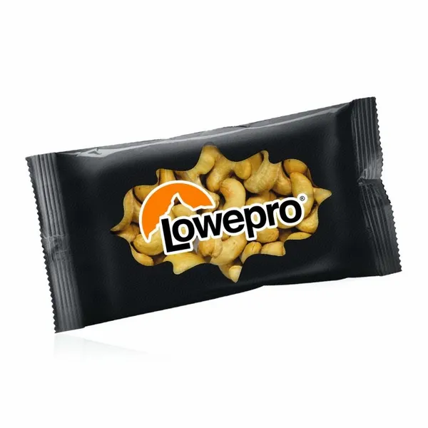1oz. Full Color DigiBag™ with Jumbo Salted Cashews - Custom Stickers Now