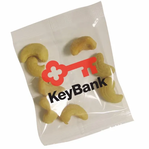 1/2oz. Snack Packs - Jumbo Salted Cashews - Custom Stickers Now