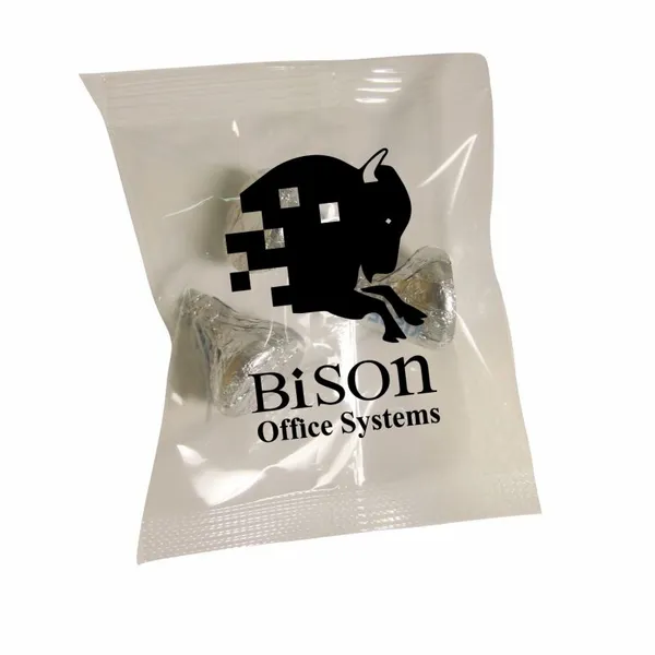 1/2oz. Snack Packs - Hershey's Chocolate Kisses - Custom Stickers Now