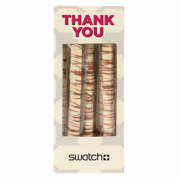 Pretzel Rods - White Chocolate - Custom Stickers Now