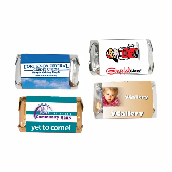 Miniature Hershey Singles - Custom Stickers Now