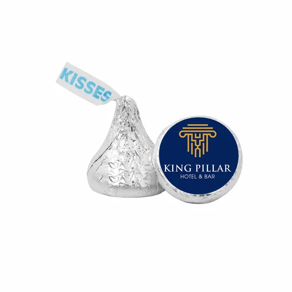 Hershey® Kisses® Singles - Custom Stickers Now