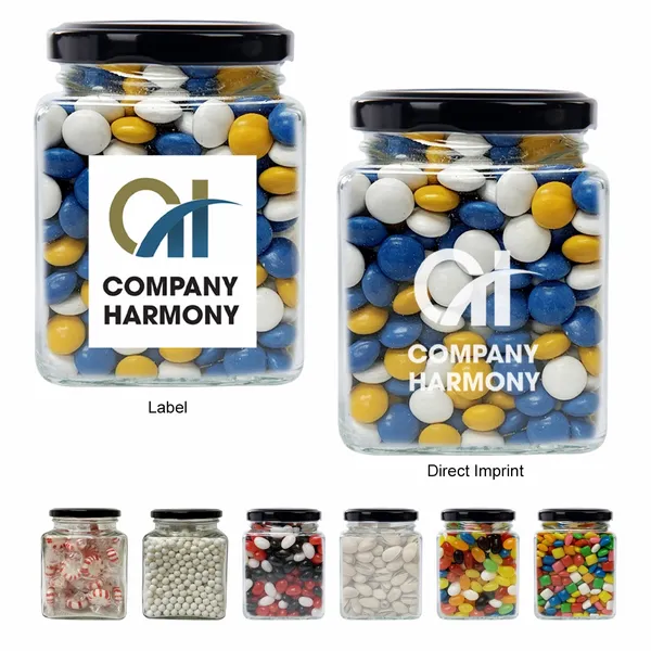 10 Oz. Glass Container - Custom Stickers Now