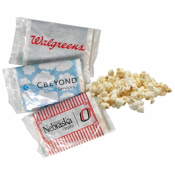Custom Printed Single Microwave Popcorn Bag - Custom Stickers Now